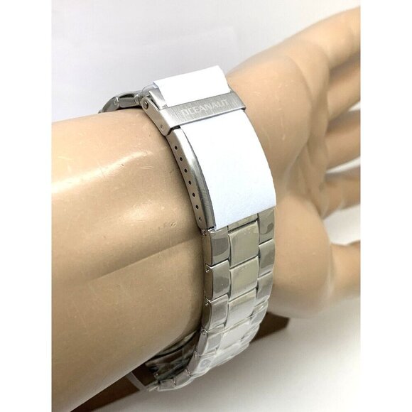 Oceanaut Men's Watch OC02911 Marletta Quartz Black Dial Silver Steel 48mm - Picture 11 of 15